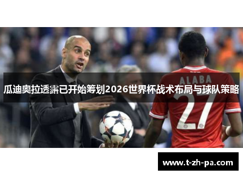 瓜迪奥拉透露已开始筹划2026世界杯战术布局与球队策略